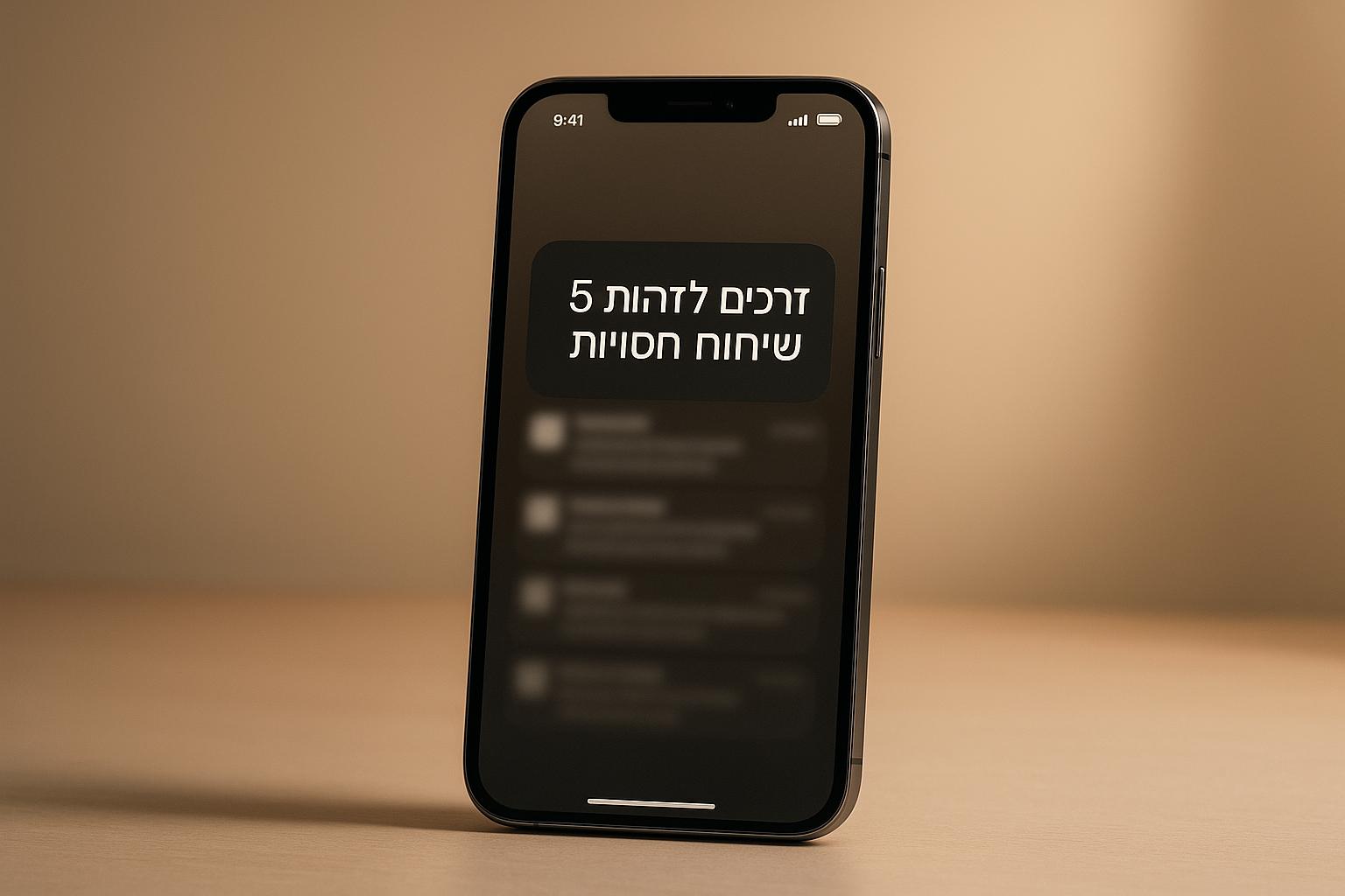 למדו איך לזהות שיחות חסויות ולשמור על פרטיותכם בעזרת טכנולוגיות מתקדמות ופתרונות פשוטים.